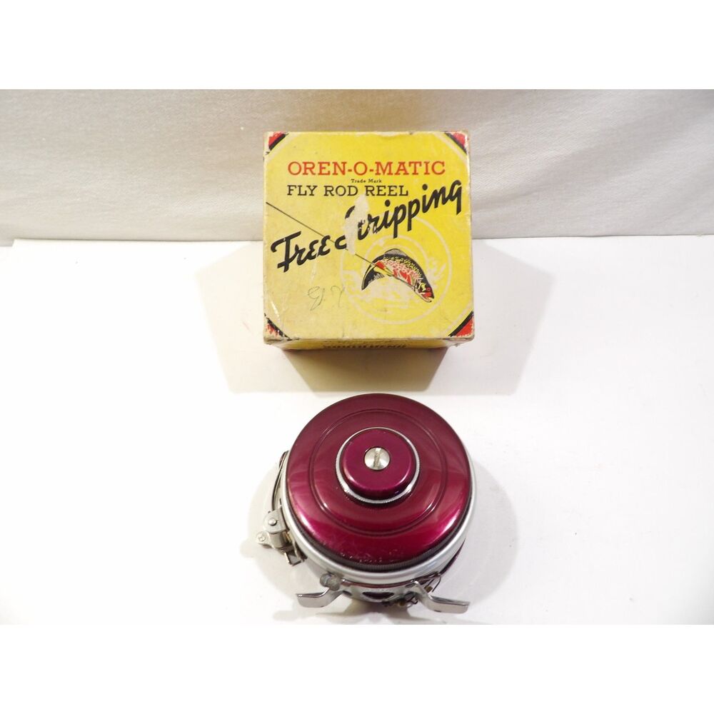 Oren-O-Matic Fly Rod Reel, South Bend No. 1130 The Balanced Reel, 1940's era